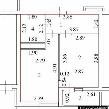 Продается 1-комнатная квартира, 36 м²