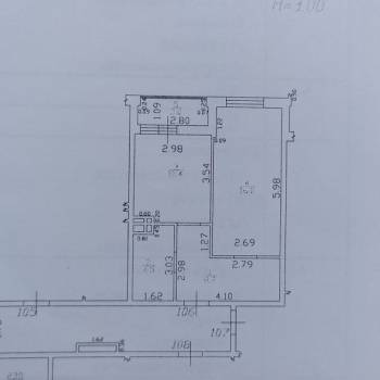 Продается 1-комнатная квартира, 39,6 м²