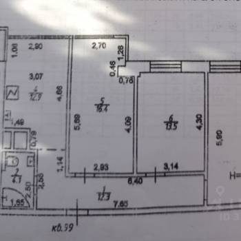 Продается 3-х комнатная квартира, 85,6 м²