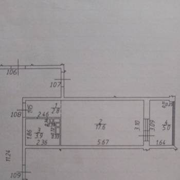 Продается 1-комнатная квартира, 24,3 м²