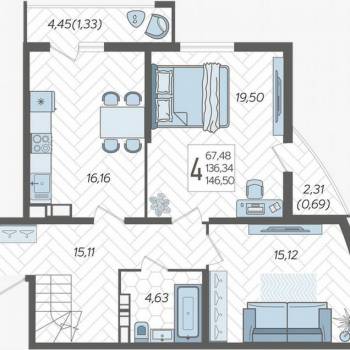 Продается Многокомнатная квартира, 162 м²