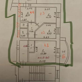Продается 3-х комнатная квартира, 67 м²