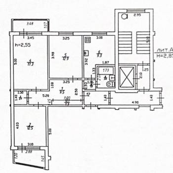 Продается 3-х комнатная квартира, 69,7 м²