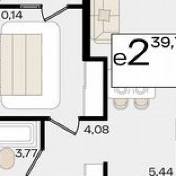 Продается 1-комнатная квартира, 36 м²