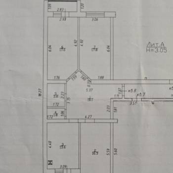 Продается 3-х комнатная квартира, 94 м²