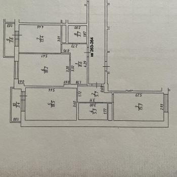 Продается 3-х комнатная квартира, 88,7 м²