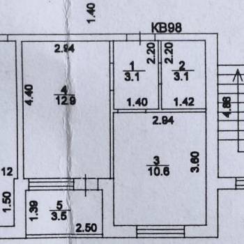Продается 1-комнатная квартира, 29,7 м²