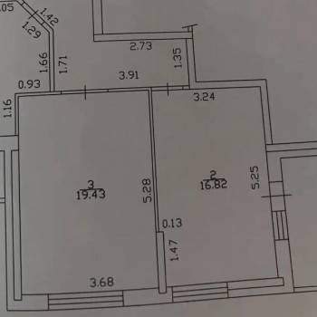 Продается 2-х комнатная квартира, 72,4 м²
