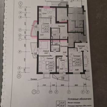 Продается 1-комнатная квартира, 51,1 м²