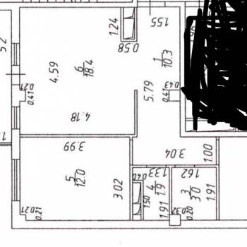 Сдается 2-х комнатная квартира, 57 м²