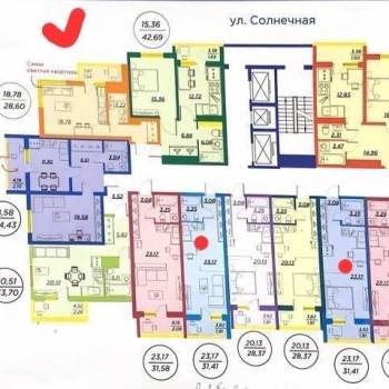 Продается 1-комнатная квартира, 32,8 м²