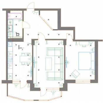 Продается 2-х комнатная квартира, 85 м²