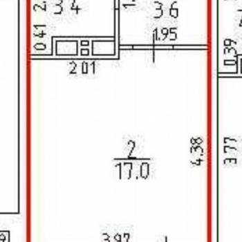 Продается 1-комнатная квартира, 24,5 м²