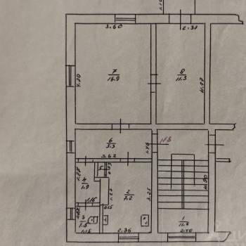 Продается 2-х комнатная квартира, 45 м²