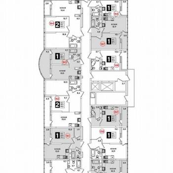 Продается 3-х комнатная квартира, 83,4 м²