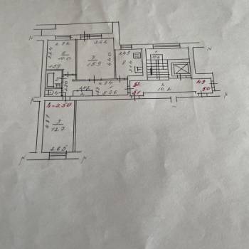 Продается 3-х комнатная квартира, 63,8 м²