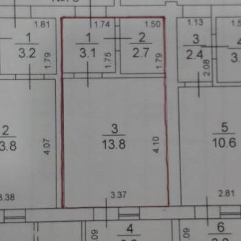 Продается 1-комнатная квартира, 19,6 м²