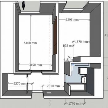 Продается 1-комнатная квартира, 46,4 м²