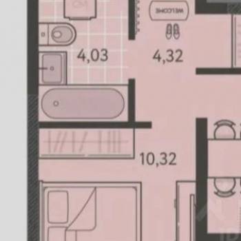 Продается 1-комнатная квартира, 30,2 м²