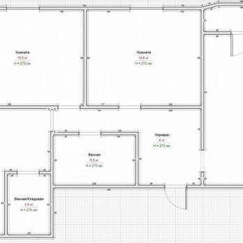 Продается 3-х комнатная квартира, 89 м²