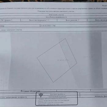 Продается Участок, 601 м²