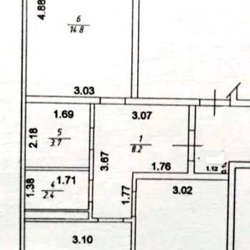 Продается 2-х комнатная квартира, 67 м²