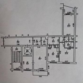 Продается Многокомнатная квартира, 80 м²