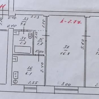Продается 2-х комнатная квартира, 44,4 м²