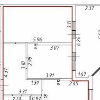 Продается 2-х комнатная квартира, 77 м²