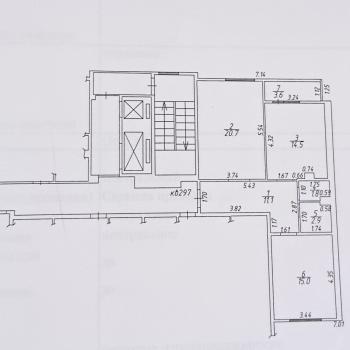 Продается 2-х комнатная квартира, 66,1 м²