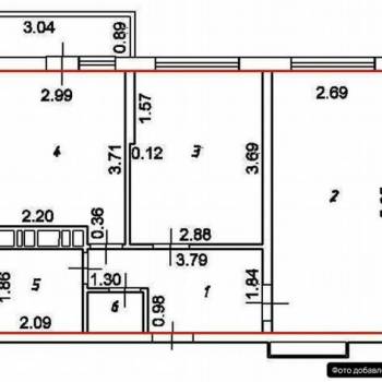 Продается 2-х комнатная квартира, 48 м²
