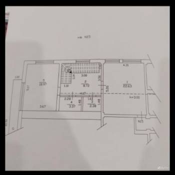 Продается 3-х комнатная квартира, 123 м²