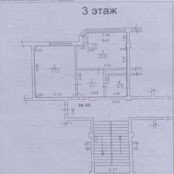 Продается 1-комнатная квартира, 40 м²