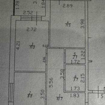 Продается 2-х комнатная квартира, 60 м²