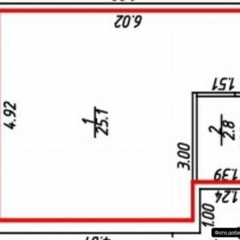 Продается 1-комнатная квартира, 29 м²