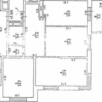 Продается 3-х комнатная квартира, 77,4 м²