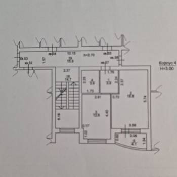 Продается 1-комнатная квартира, 39,2 м²