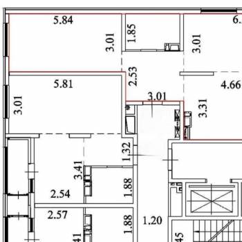 Продается 2-х комнатная квартира, 68,2 м²