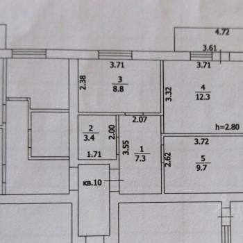 Продается 2-х комнатная квартира, 41,5 м²
