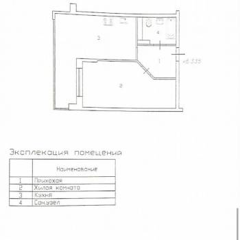 Сдается 1-комнатная квартира, 50 м²