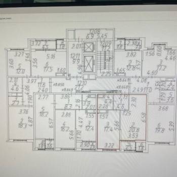 Продается 1-комнатная квартира, 49,4 м²
