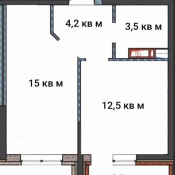 Продается 1-комнатная квартира, 37 м²