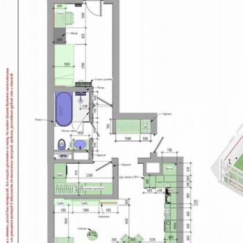 Продается 2-х комнатная квартира, 81,3 м²