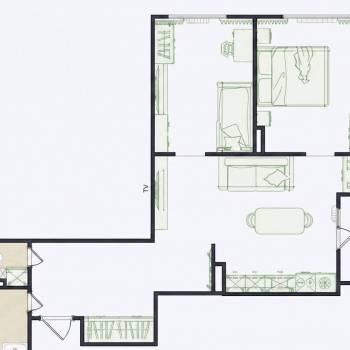 Продается 2-х комнатная квартира, 70 м²