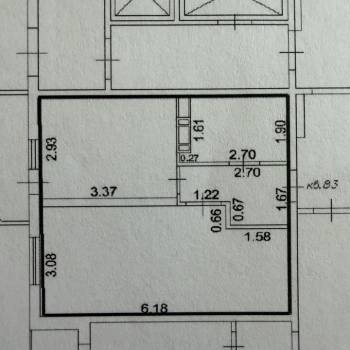 Продается 1-комнатная квартира, 36 м²