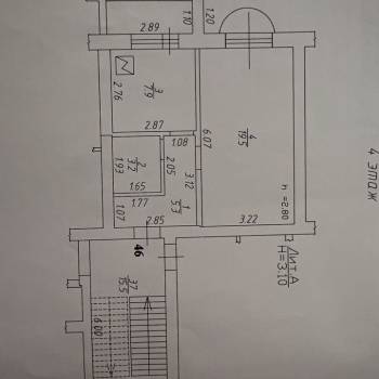Продается 1-комнатная квартира, 36 м²