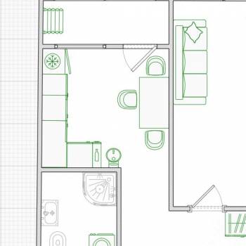 Сдается 1-комнатная квартира, 37,2 м²
