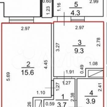Сдается 1-комнатная квартира, 32,5 м²