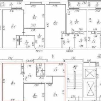 Сдается 2-х комнатная квартира, 56,9 м²