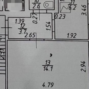 Продается 1-комнатная квартира, 27 м²